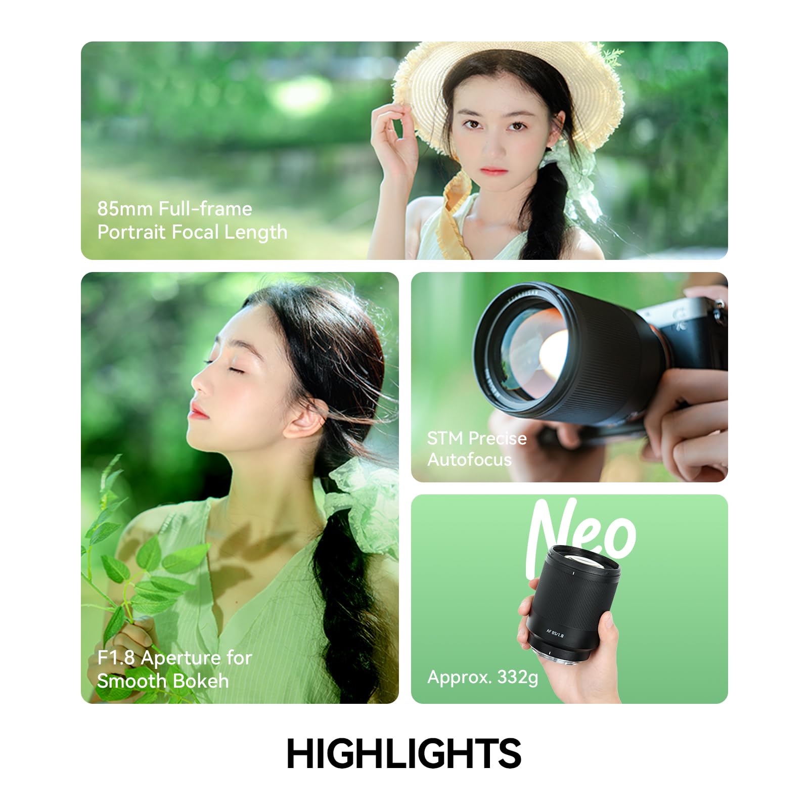 TTArtisan AF 85 mm F1.8 Neo pełnoklatkowy obiektyw autofokusa do montażu Z