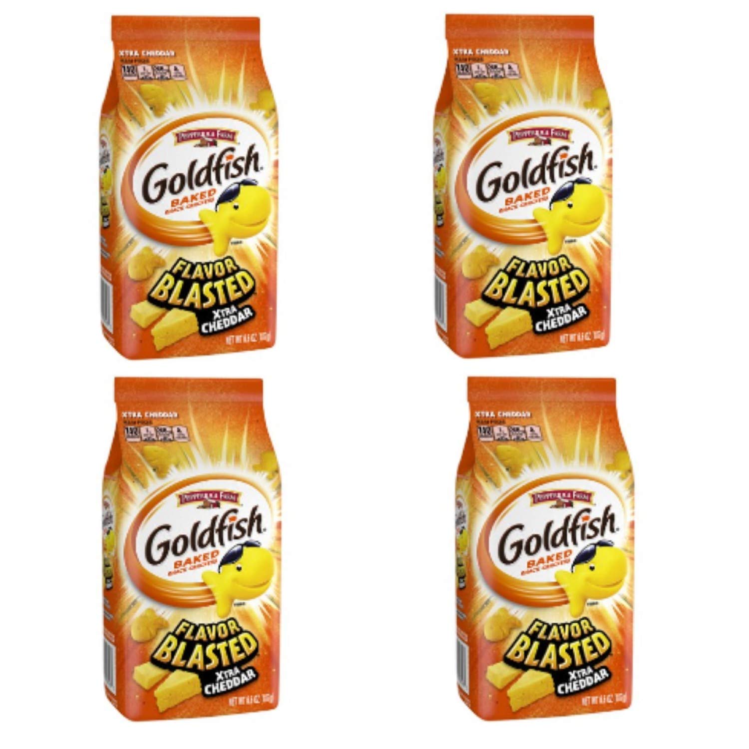 Pepperidge Farm Goldfish Flavor Blasted Xtra Cheddar