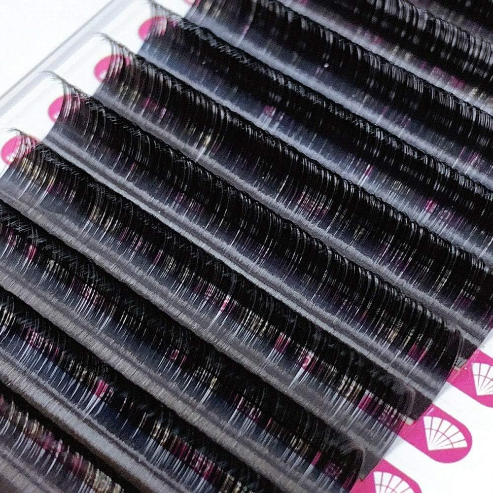 Noir Volume Lashes Russian Volume Lashes Individual 0.07 D curl 11mm Eyelash Extensions, Black - Image 4