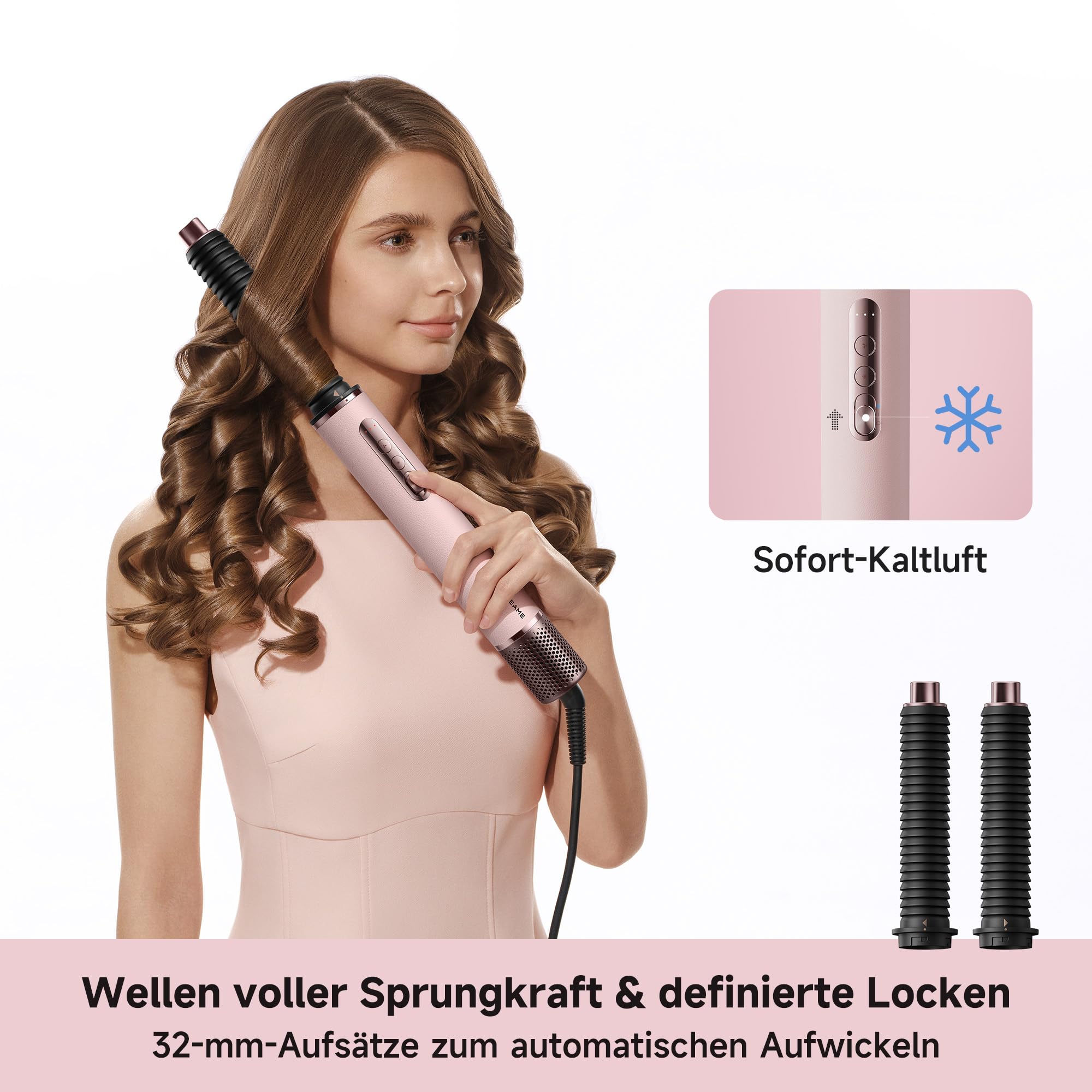 Dreame AirStyle Era 2 Multi-Styler 8-in-1 Airflow Styling Schnelles Trocknen Glätten Locken Volumen Kaltluftfunktion