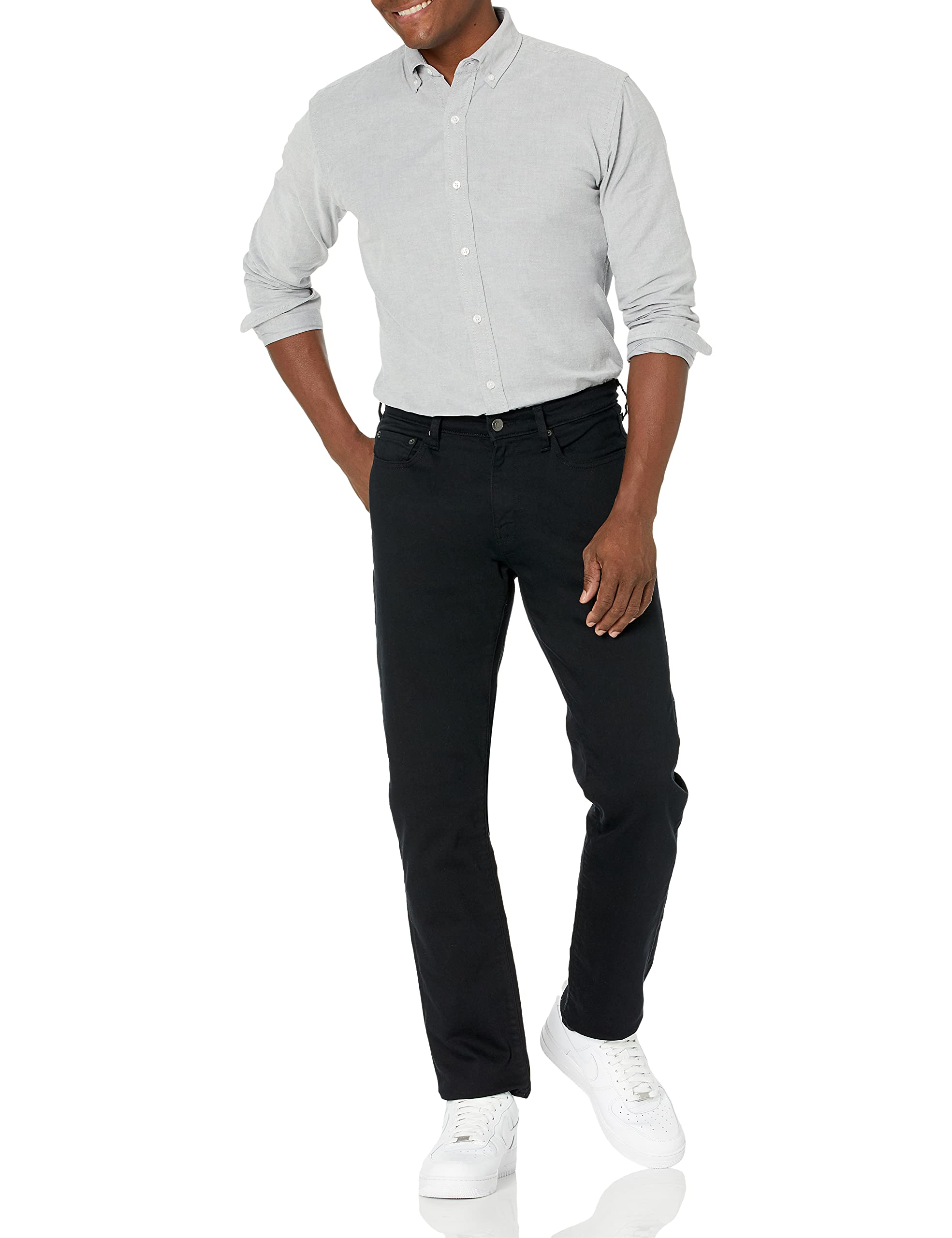 Amazon Essentials Uomo Jeans Elasticizzati con vestibilità Sportiva