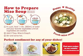 Amazon.com : Marukome Miso and Easy, Miso Broth Concentrate