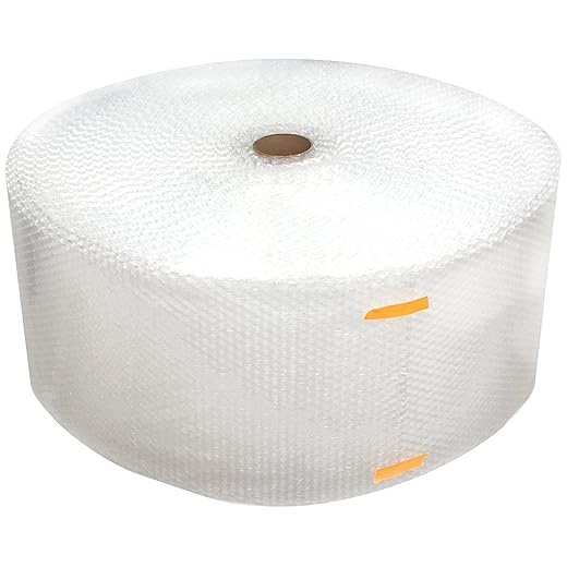 Cell Packaging 700ft x 12" Small Bubble Cushioning Wrap 3/16, Perforated Every 12"