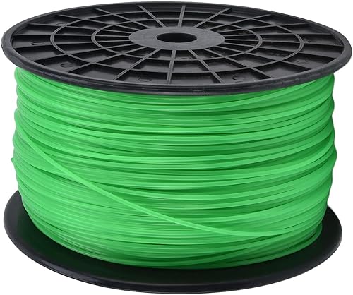 TOPINCN Línea de recortadora de césped redonda, línea de repuesto de 0.079 pulgadas para trabajar en el patio o jardinería, cuerda de cortadora de