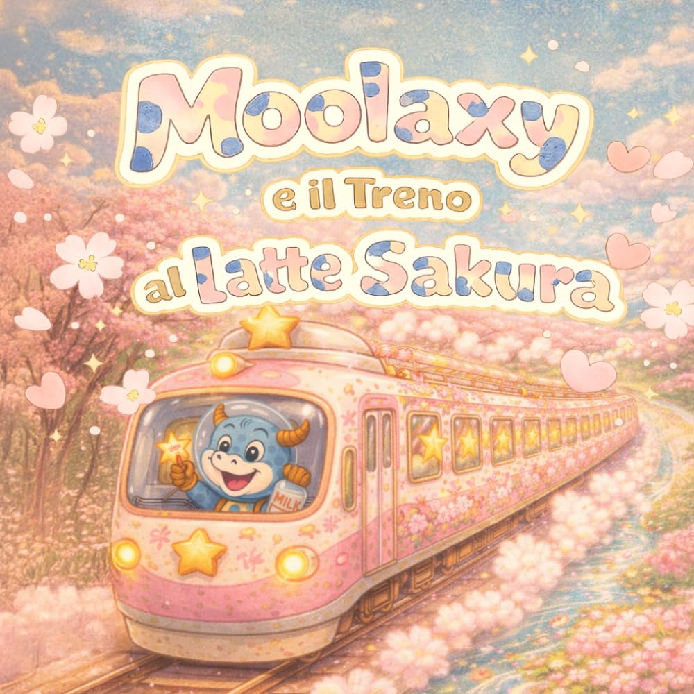 Moolaxy e il Treno al Latte Sakura: Una dolce avventura di primavera sulla Stella di Latte (moolaxy (edizione italiana))
