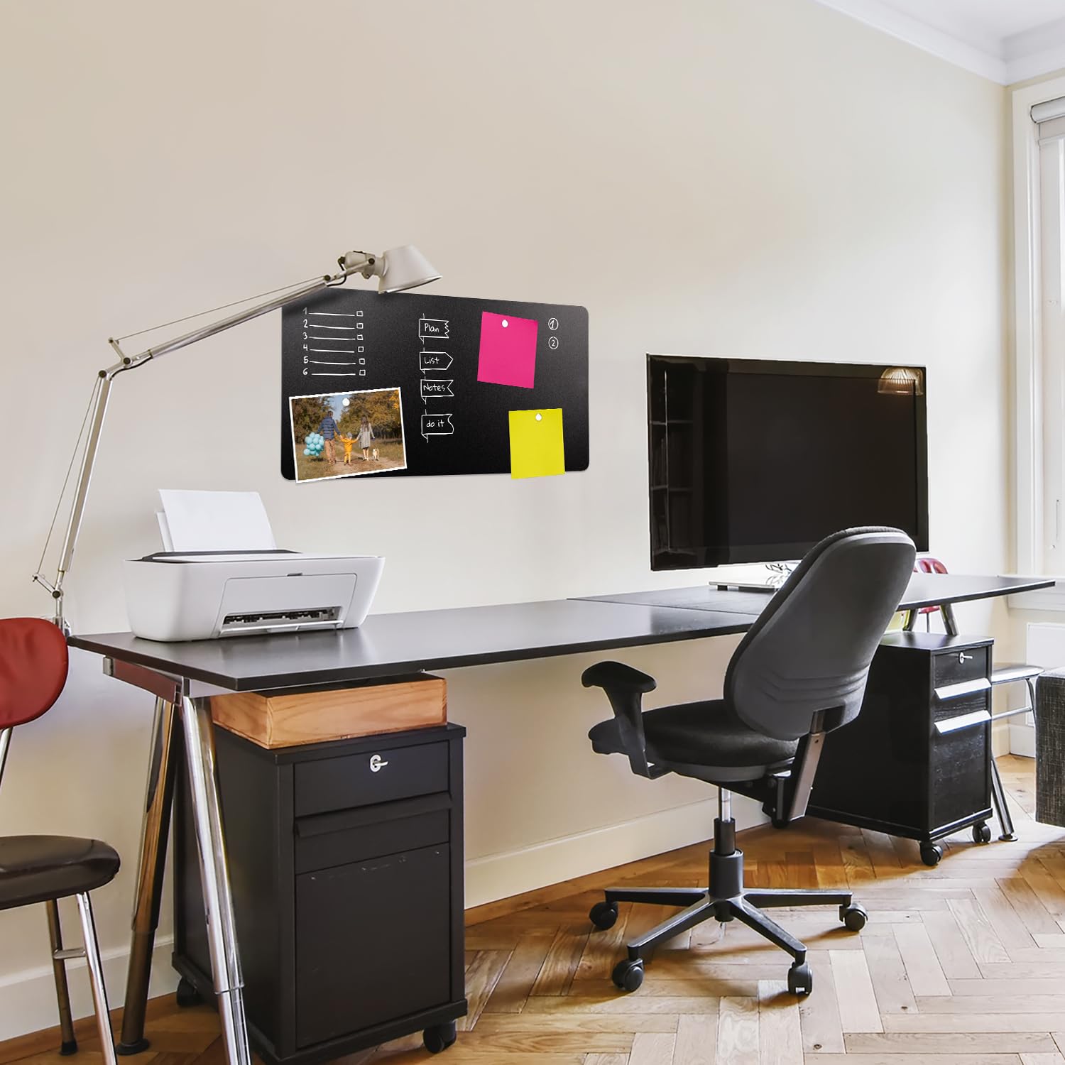 A4 2 Pack Magnetic Dry Erase Whiteboard For Fridge, Flexible Small Magnet Blank - View #9