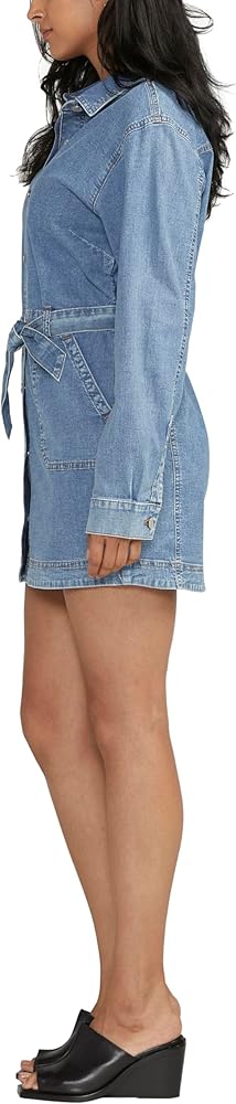 JAG Jeans Women's Light Weight Denim Dress, Santorini Blue, M at Amazon  Women's Clothing store