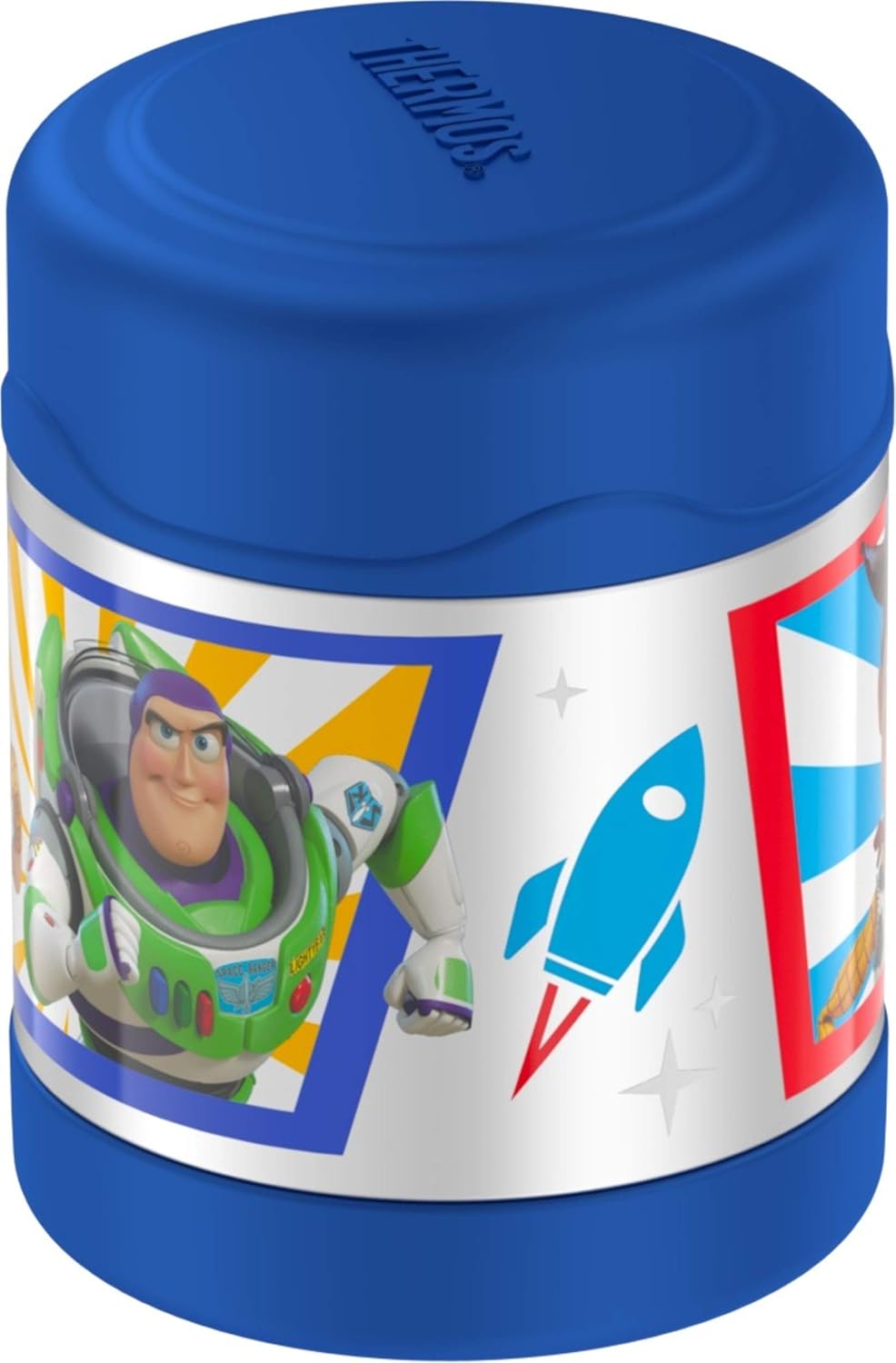 THERMOS FUNTAINER 10 Ounce Stainless Steel Kids Food Jar, Toy Story 4 10 Ounce Toys Story 4