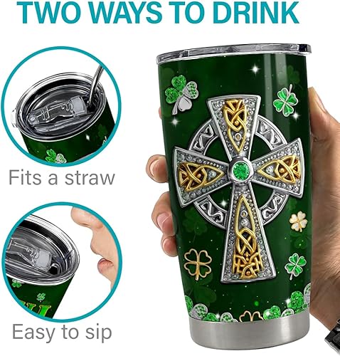 Vista 170 de SANDJEST Vaso de 20 onzas con diseño de águila con la bandera estadounidense, regalos para hombres y mujeres, vasos aislados de acero inoxidable