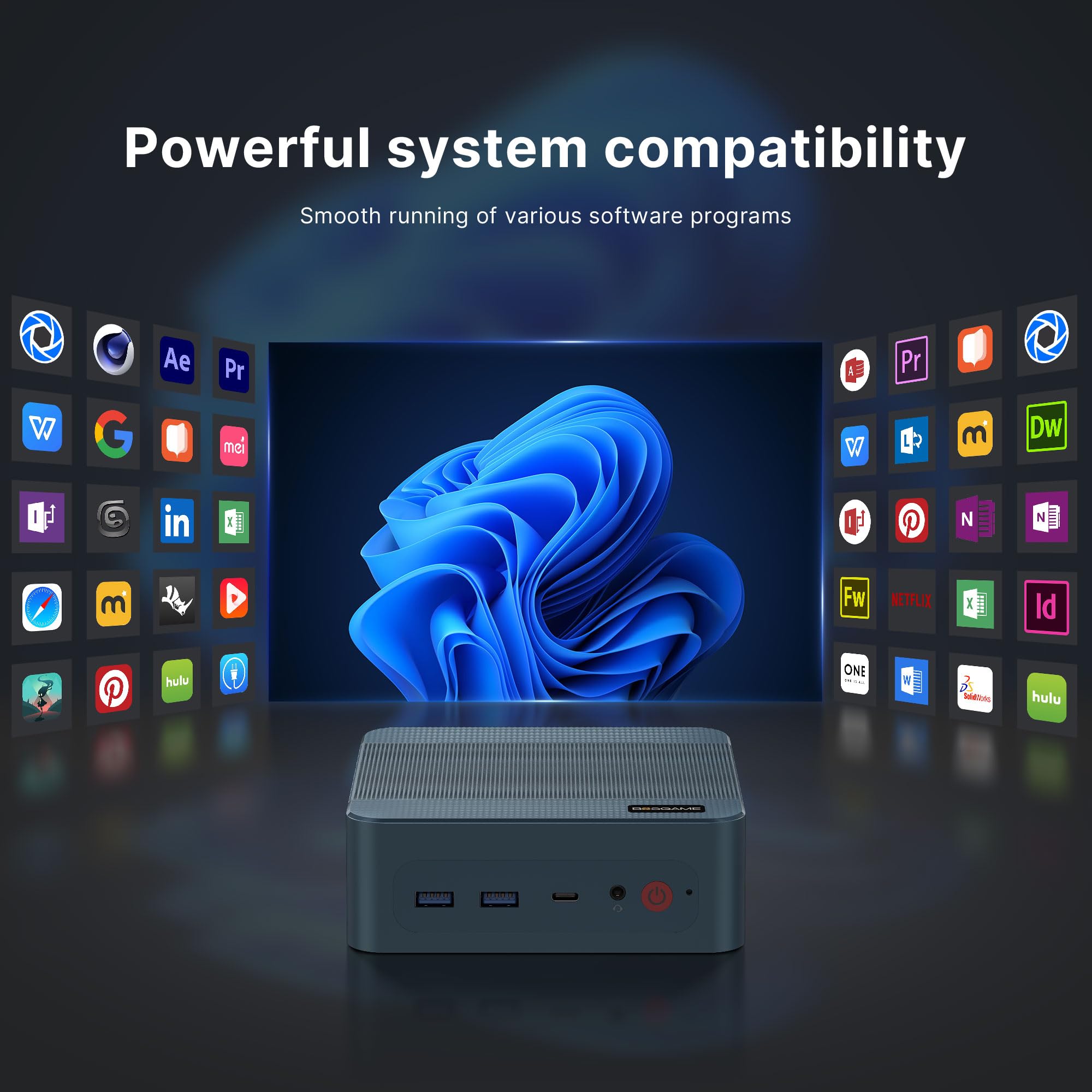 BOSGAME ミニPC P2 Lite i5 12600H Amazon.co.jp: インテル ミニPC i5 12600H BOSGAME P2 Lite ミニ