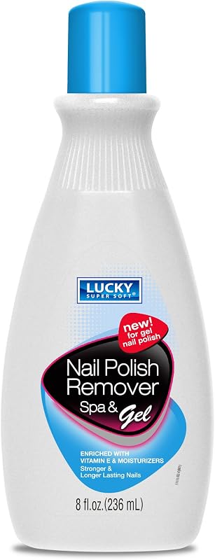Nail Polish Remover Spa & Gel, 8 Ounce