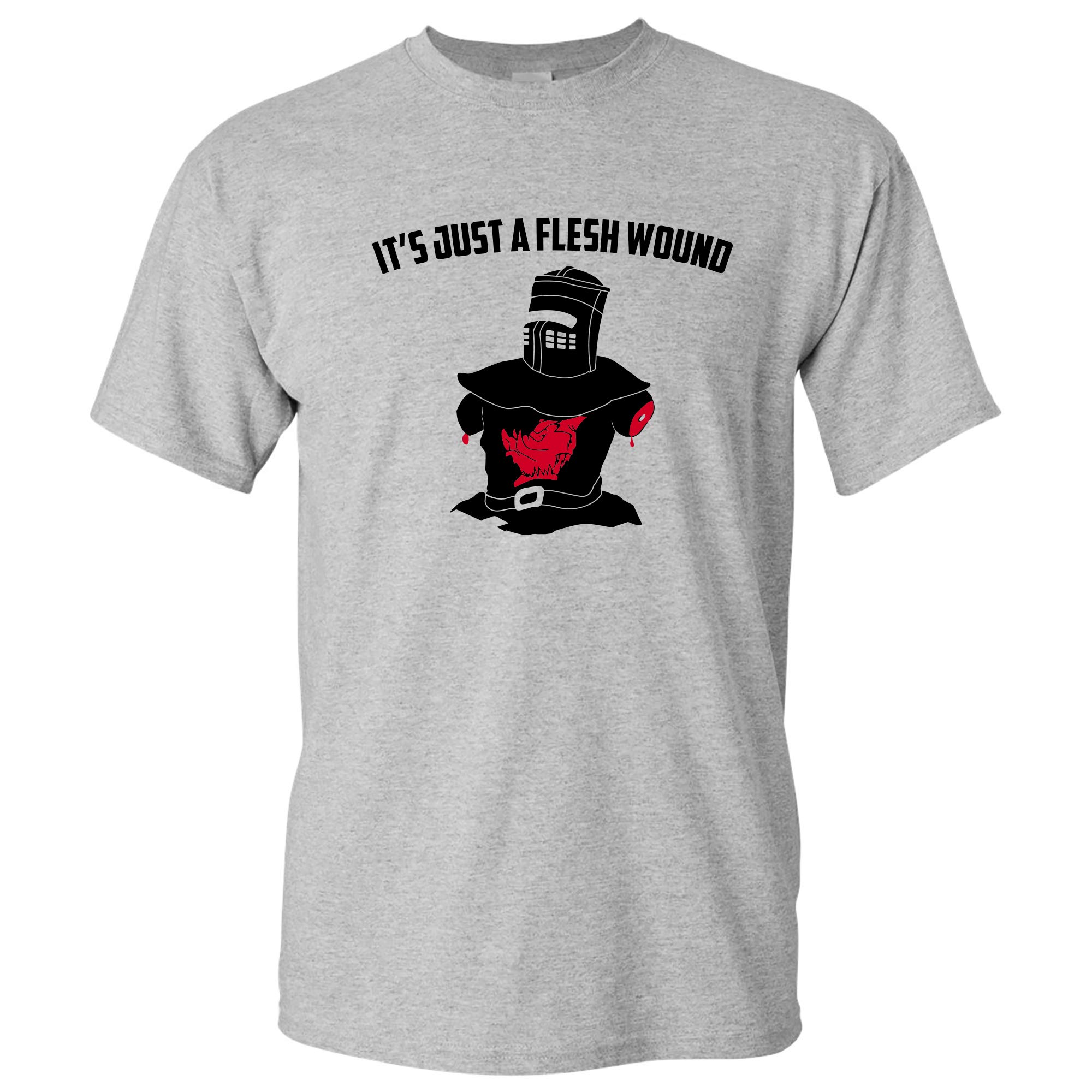 UGP Campus ApparelIt's Just A Flesh Wound - Funny Black Knight Comedy Movie Parody Graphic T Shirt