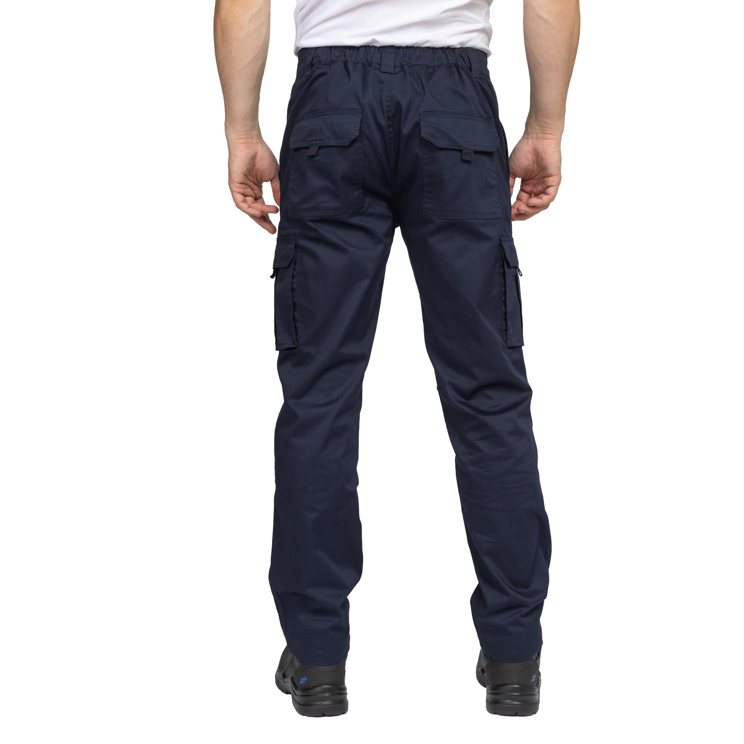 BWOLF Prime Pantalon Cargo Homme en Coton Coton Militaire Tactique Pantalon de Travail Homme avec Poches Multifonctions