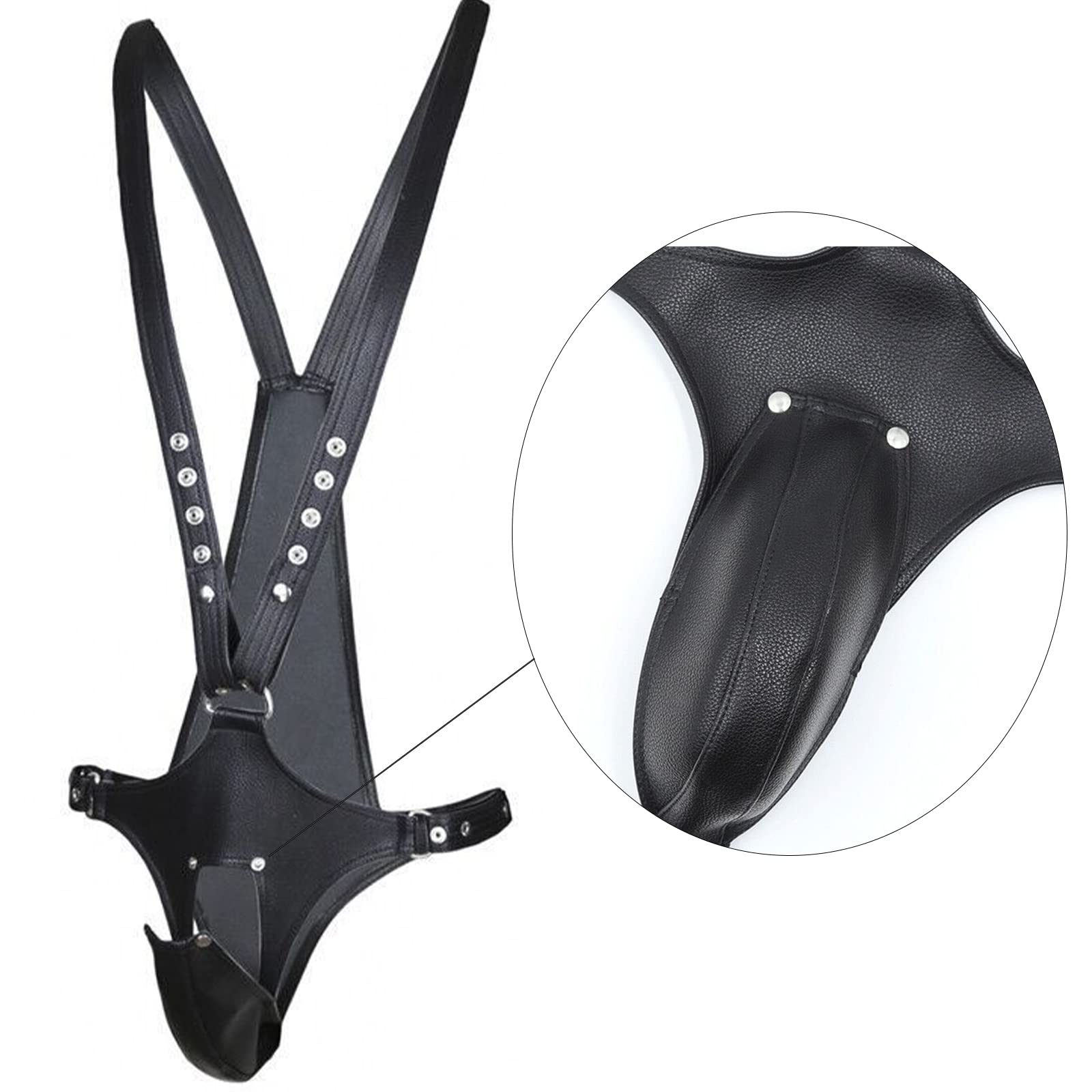 BDSMLOVE Imbracatura in pelle per uomo,Perizoma per uomo, Imbracatura gay, adulti sexy bondagerie, bdsm strap on sesso bondage sex toy