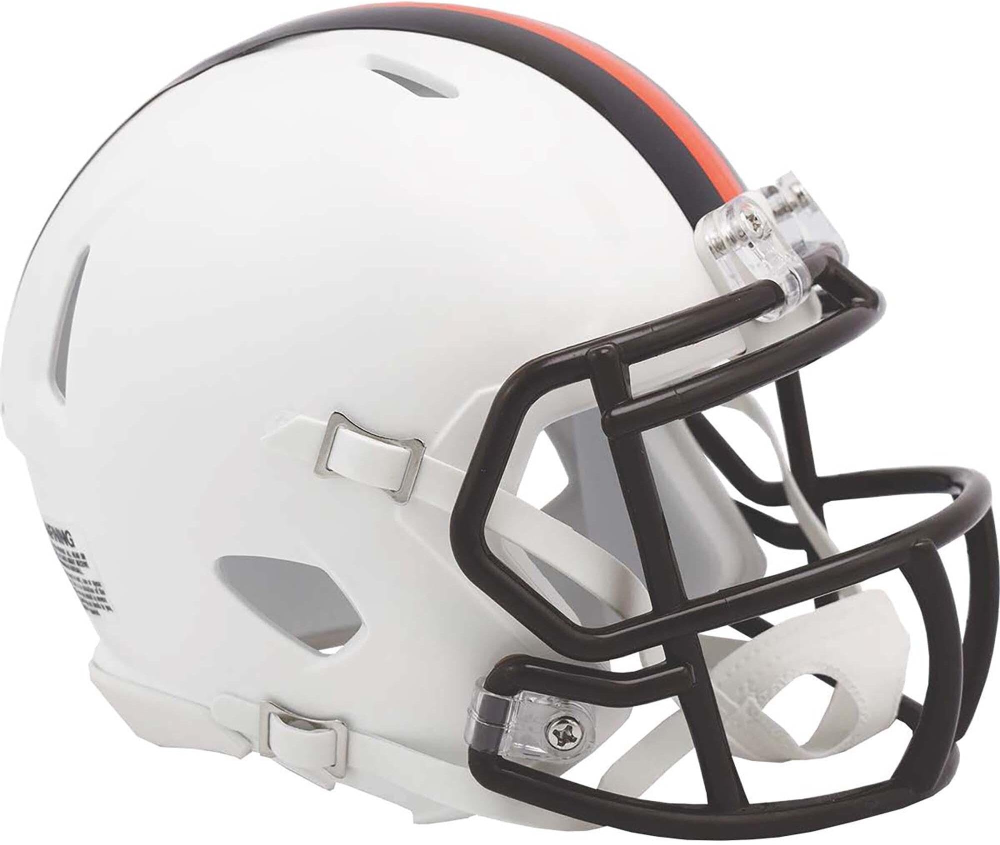 Riddell Casco de fútbol NFL Mini Speed Alternate Cleveland Brown, 8058611