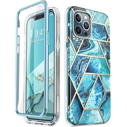 i-Blason Funda iPhone 12 Pro Max [Cosmo] 360 Carcasa con Protector de Pantalla Integrado Case Protector Compatible con iPhone 2020 6.7 inch (Azul)