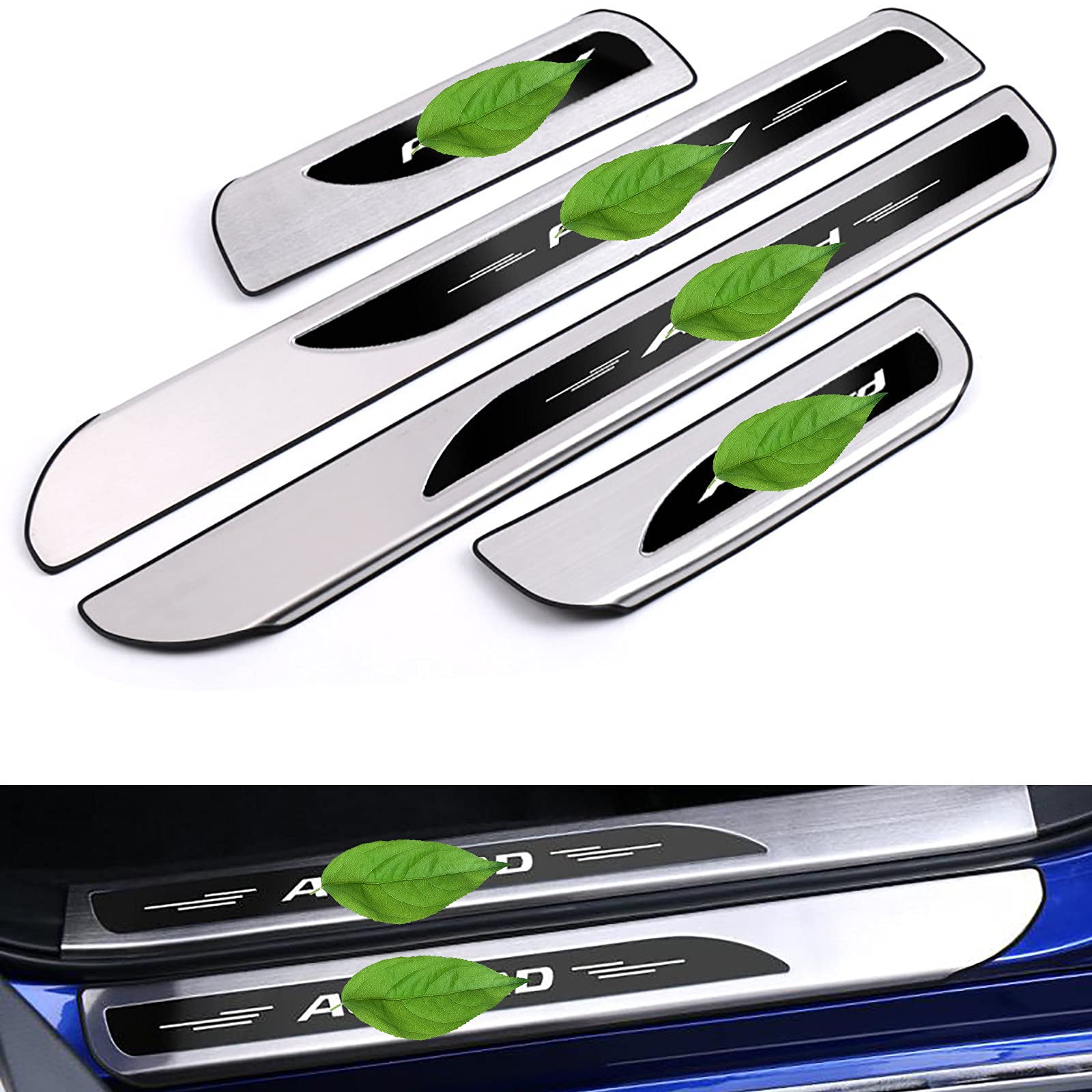 Buy MXLPAS Car Door Sill Kick Plates Scuff Plate for Honda Tenth