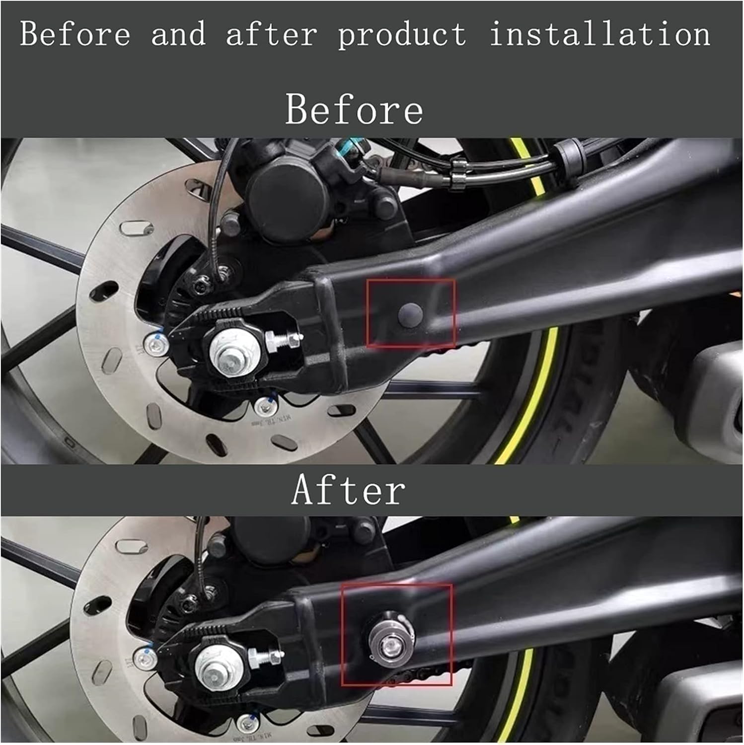 for Ho-nda CBR250 1988-1996 Swingarm Spools Slider Rear Swing Arm Cover 8mm Stand Screws Paddock Fall Protection