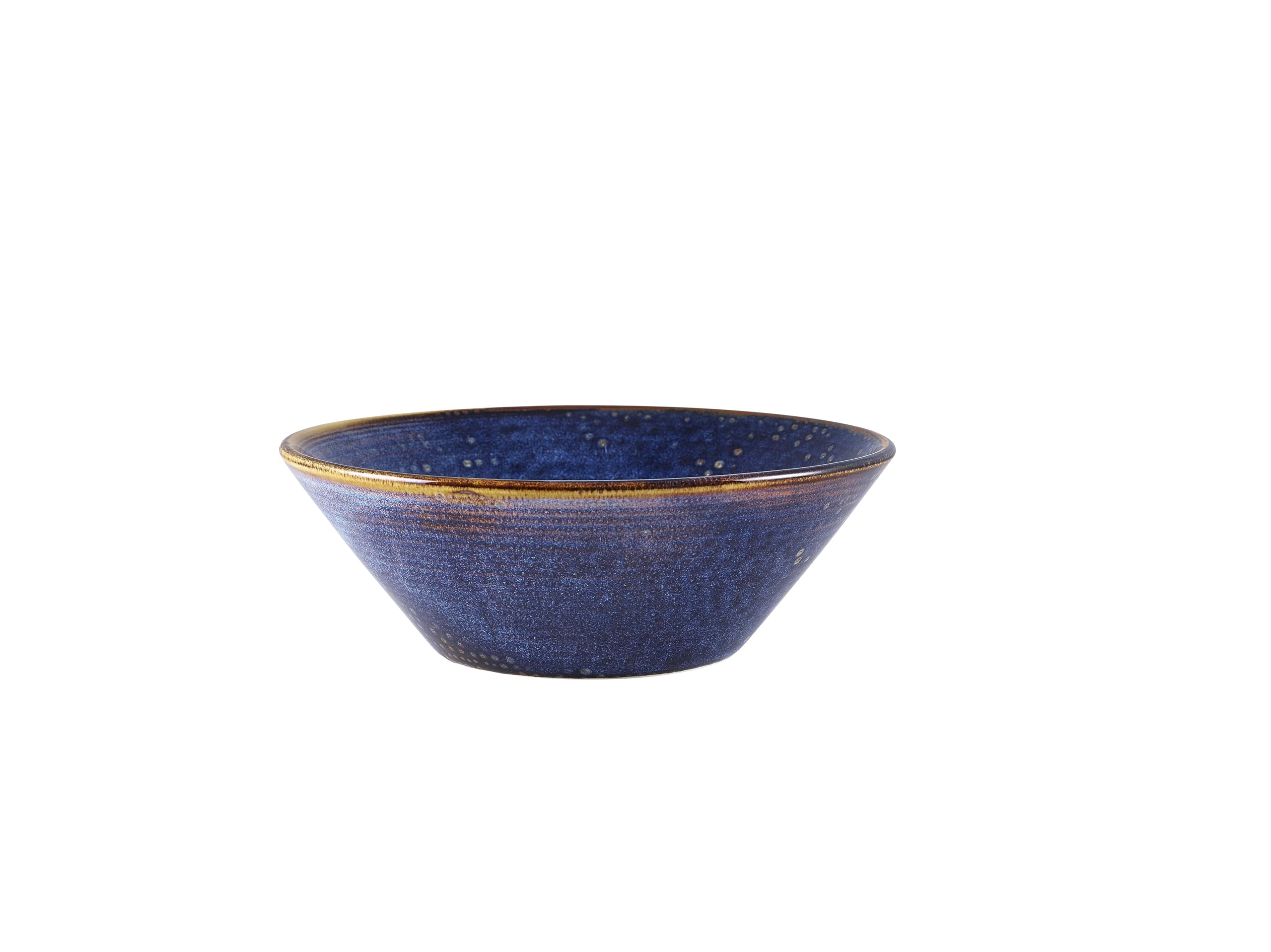 Genware Terra Porcelain, Aqua Blue, Conical Bowl, 195mm, CN-PBL19, Pack of 6