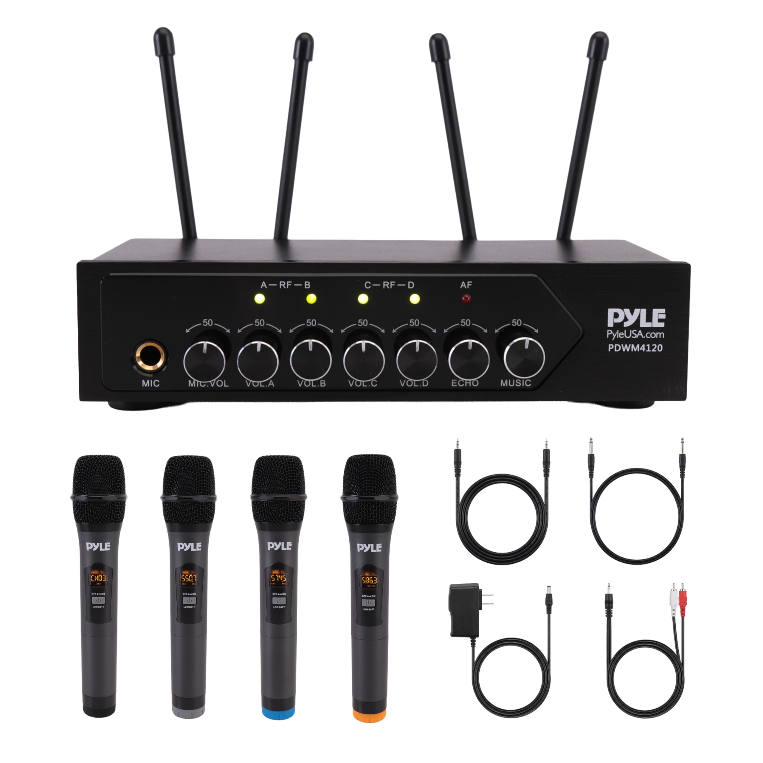 Pyle PDWM4400 Series Wireless Microphone System