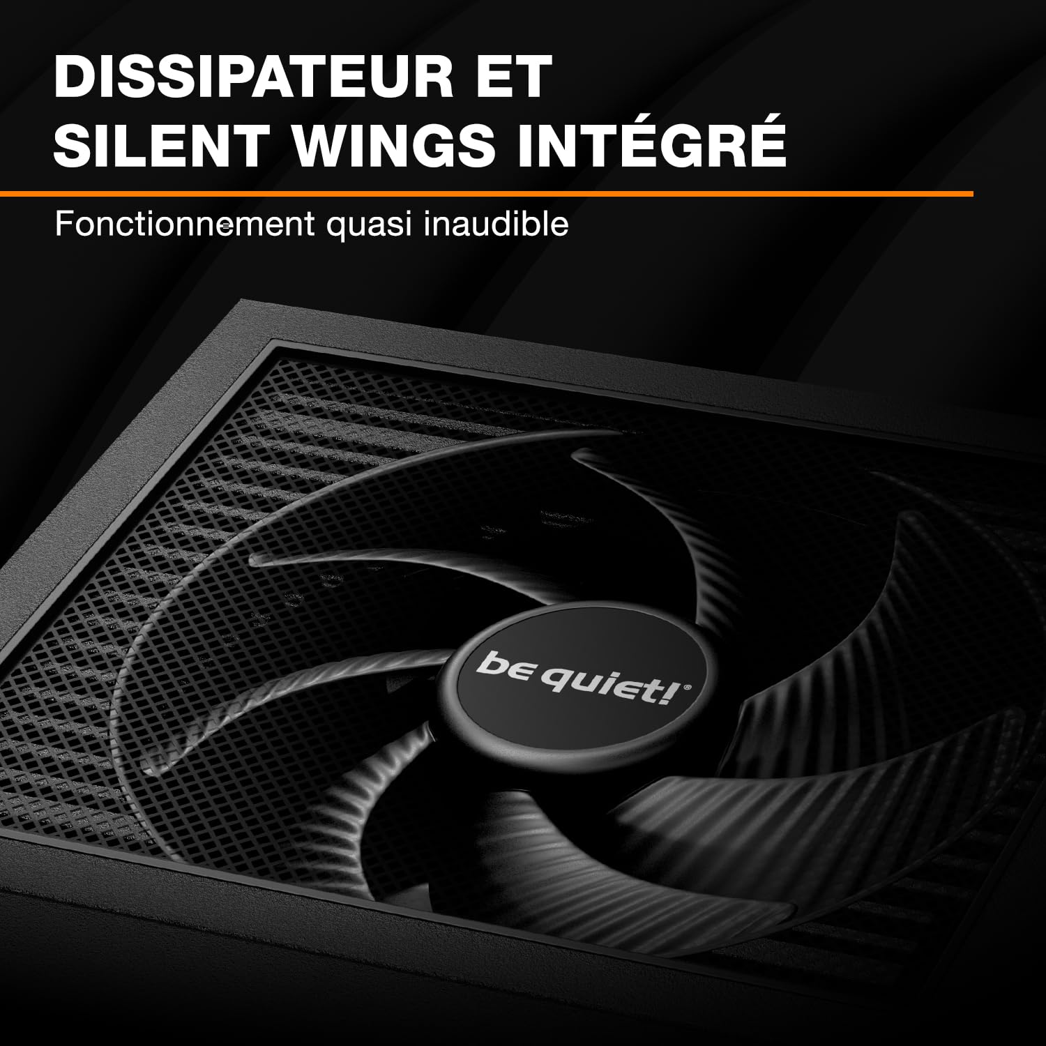 be quiet! Dark Power 14 1200W, ATX 3.1, Certification 80 Plus Titanium, Alimentation modulaire, Refroidissement Actif & Semi-Passif, compatibilité Cartes Graphiques PCIe 5.1, 5.0 & 4.0, Câble 12V-2x6