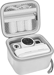 ANKHOH Case for Dylanto/for Anchioo/for MEETRYE Kids Camera Instant Print, 1080P Kid Instant Cameras Storage Holder Organizer Gifts Bag for Dylanto Printing Paper and Toy Accessories, White-Only Box