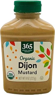 365 by Whole Foods Market, Mustard Dijon Organic, 8 Ounce