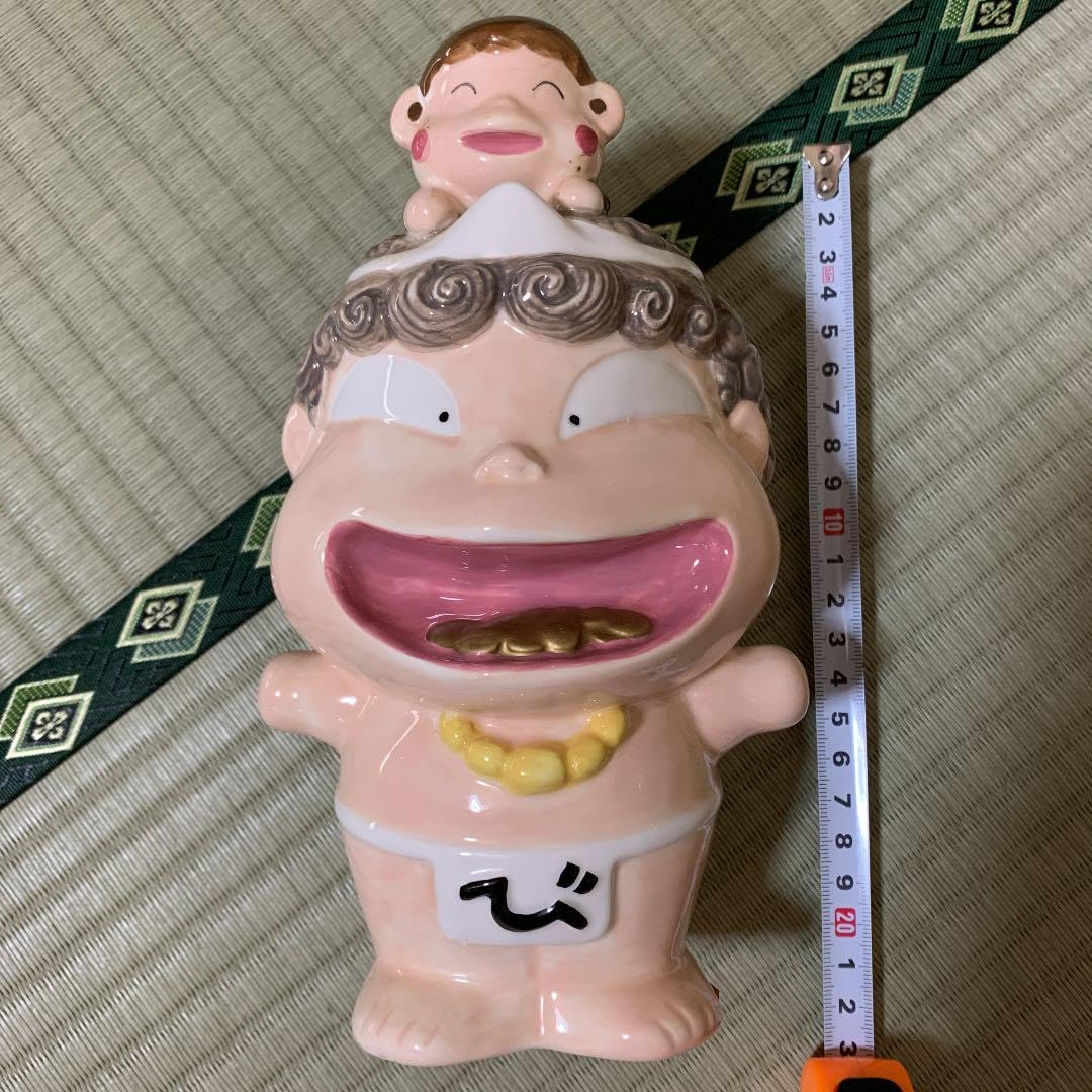 Amazon.co.jp: 桃鉄 ボンビー 陶器 特大 貯金箱 高さ 約20cm