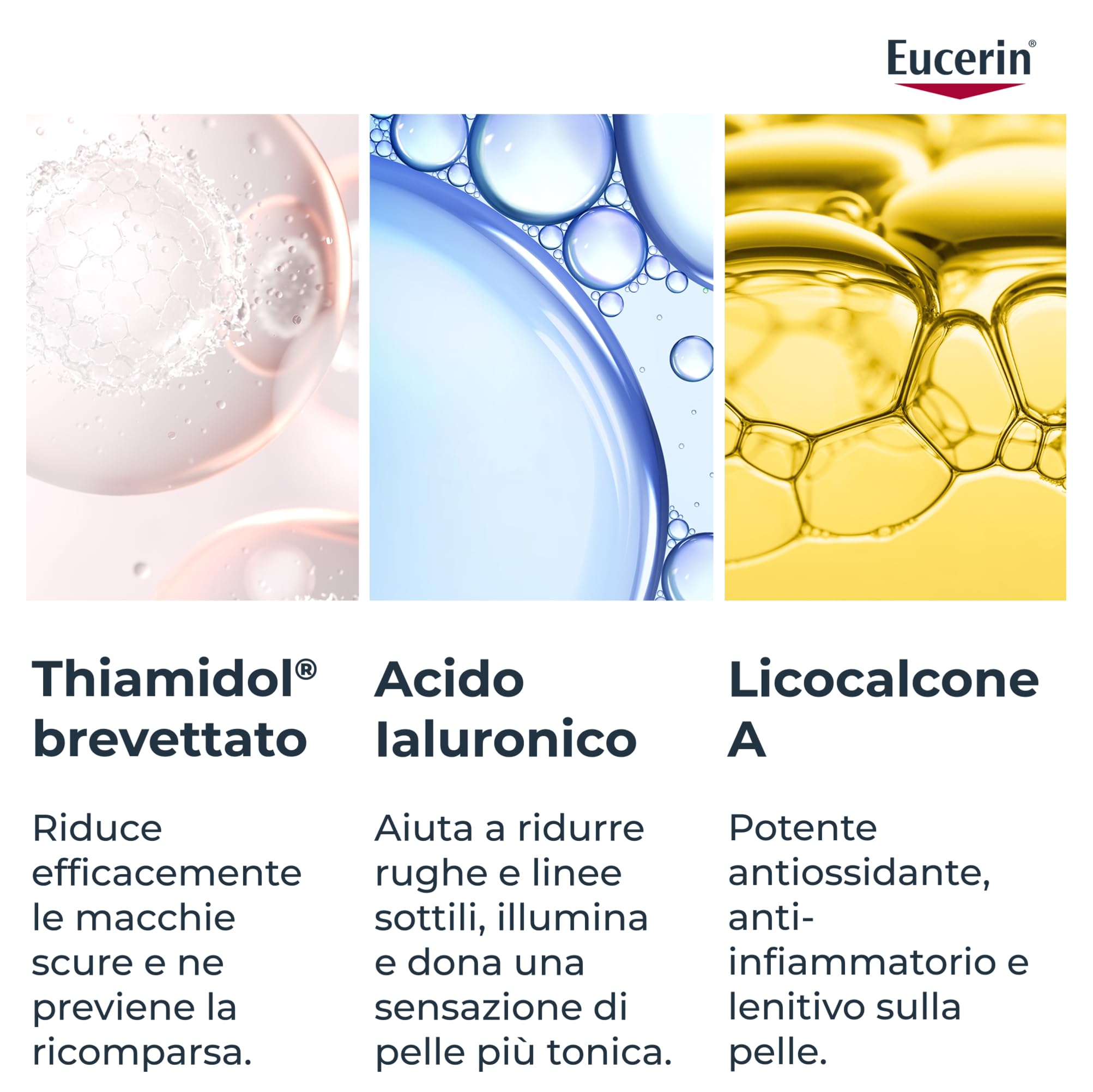 Eucerin Anti-Pigment Siero Viso Dual Serum 30 ml, Siero antimacchia viso concentrato per una pelle uniforme e levigata, Formula con Acido Ialuronico e Thiamidol per tutti i tipi di pelle