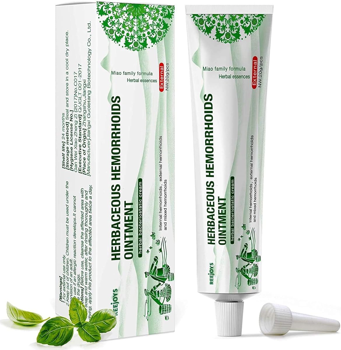 Hemorrhoid Cream – Fast Relief & Healing Hemorrhoid Cream Ointment for Hemorrhoids & Fissures, Soothing Treatment Formula (0.7 oz)