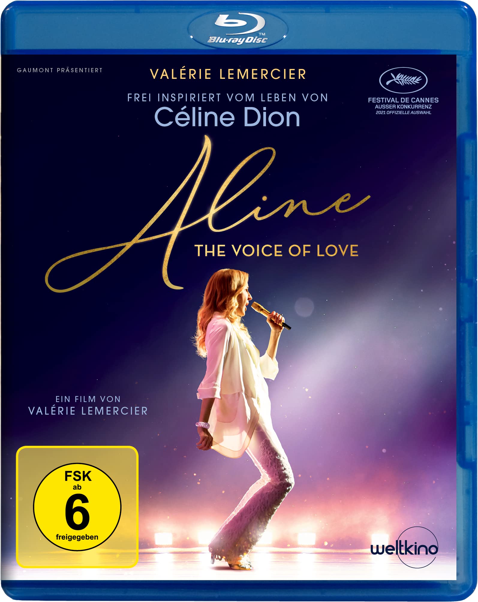 Aline - The Voice of Love Blu-ray película biopic musical en alta definición