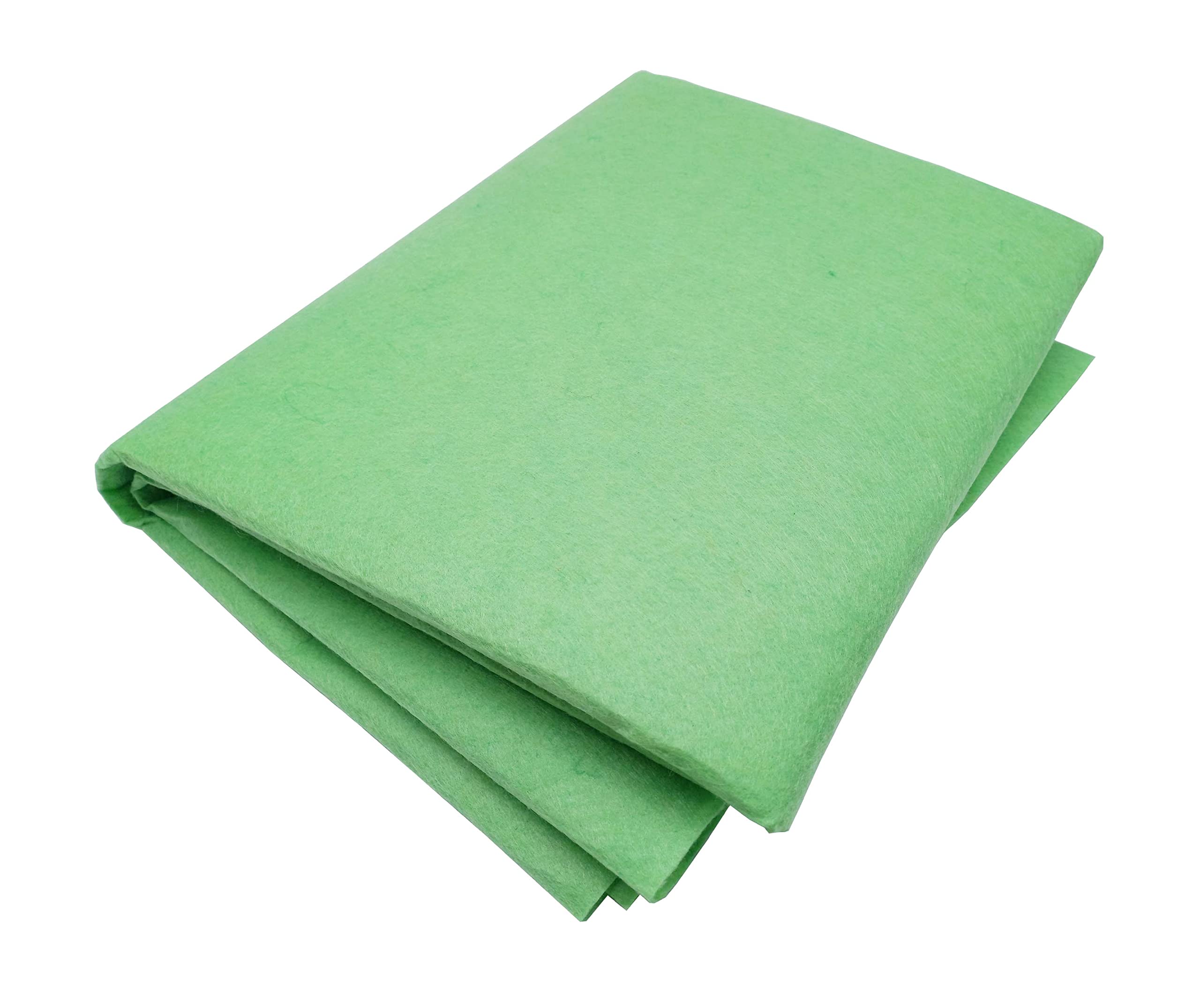 VARDHMAN Felt Cloth Stiff (Hard) Size 44" x 36", Full metre, Used in Art & Craft,Cutouts, Decorations, School Projects, DIY etc (SEA Green)