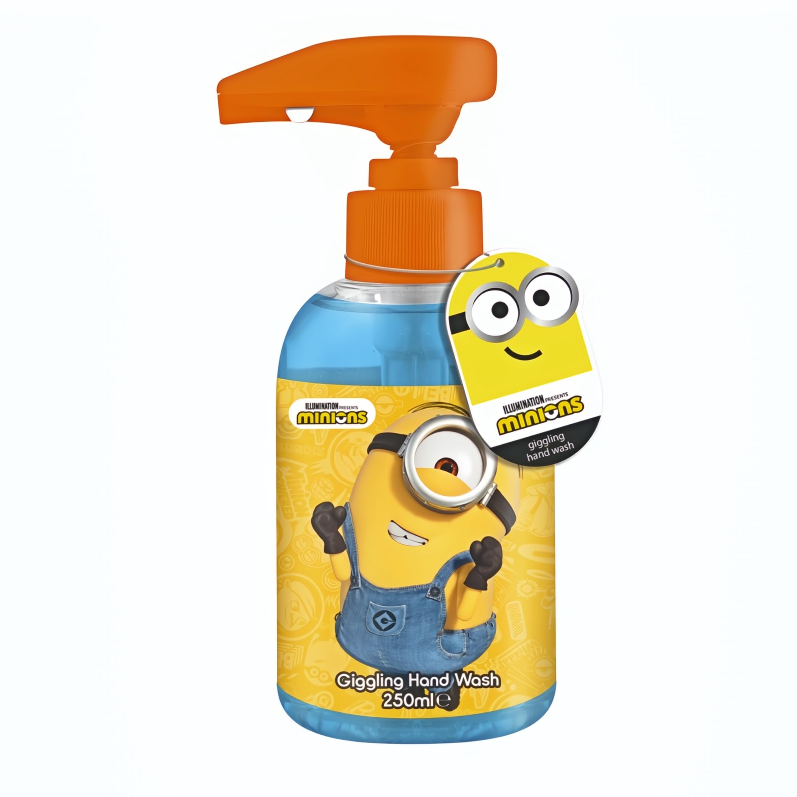 MINIONS Giggling Hand Wash 250 ml, Orange, 250 ml (Pack of 1)