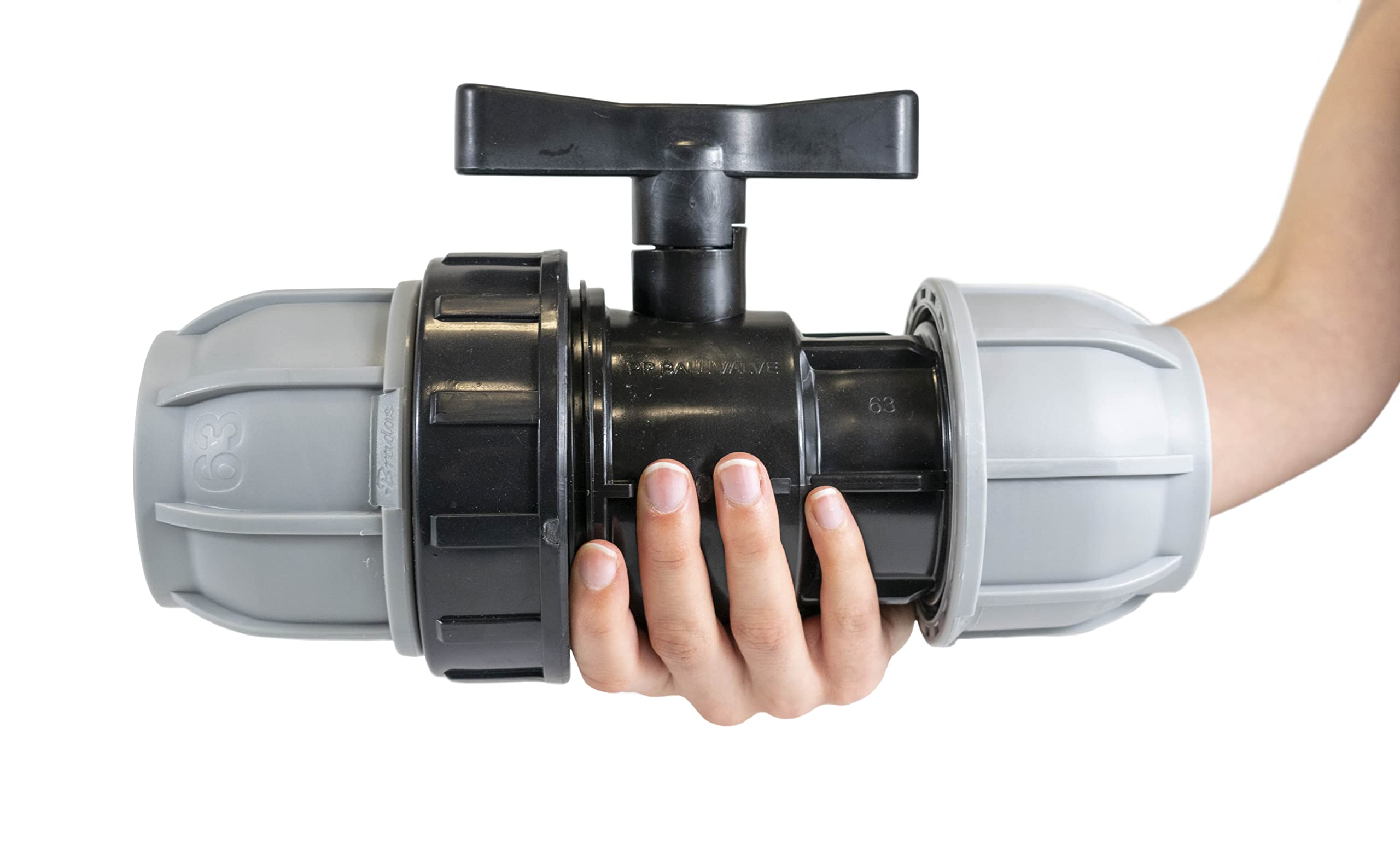 Cost Wise Mdpe Water Pipe Plumbing Fittings-Compression Flow Control Valves For Drinking Water/irrigation Supply  63mm from B&Q
