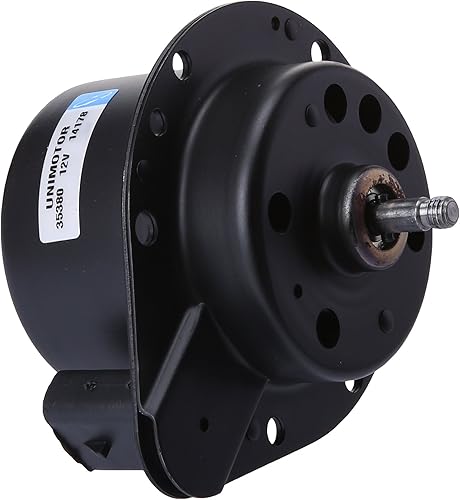 Four Seasons Motor del ventilador del radiador 35380, negro