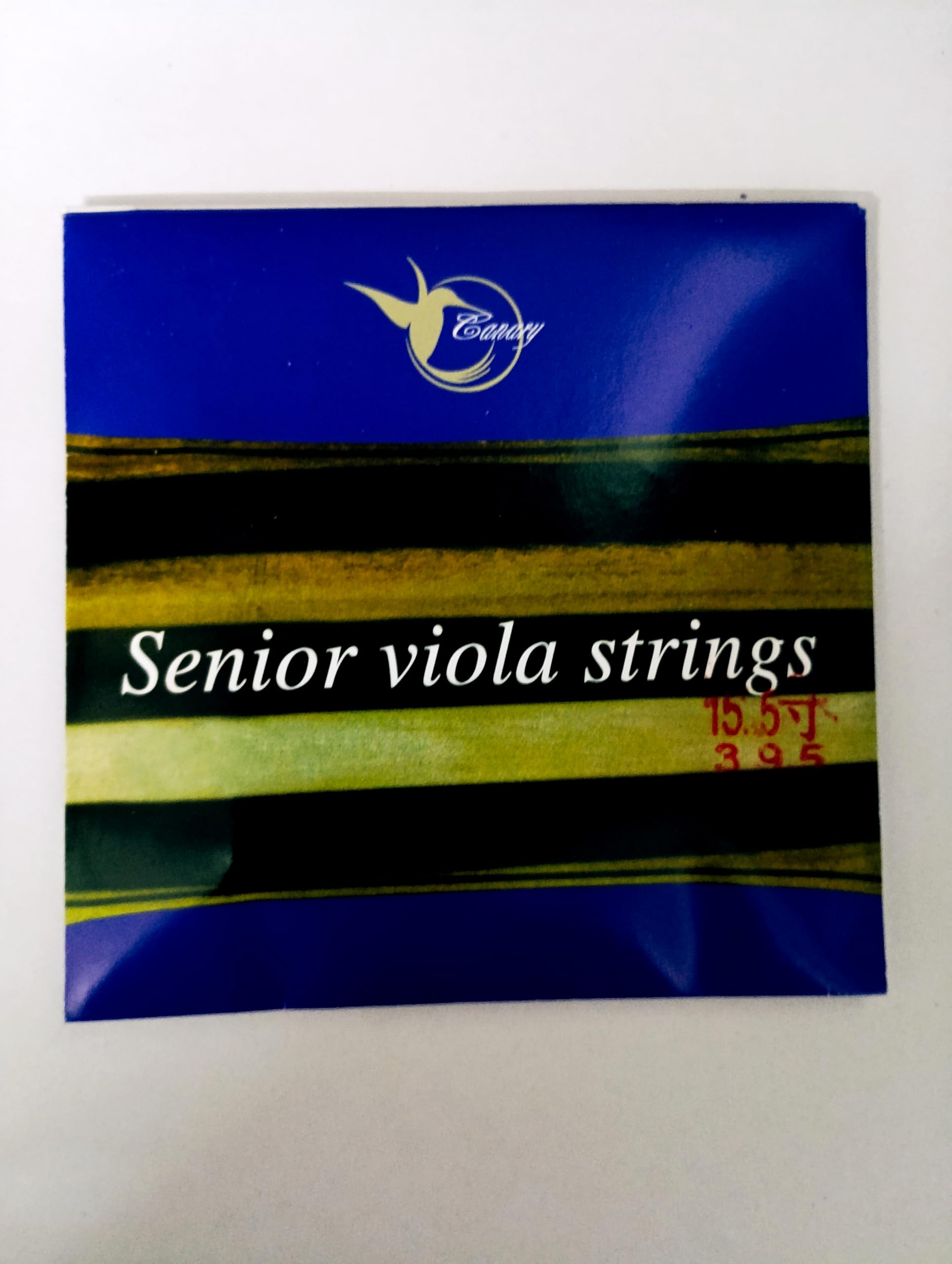 PERLMAN Senior Viola Strings � Steel Core with Nickel/Silver Winding, Medium Tension (16.5)