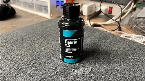 Miniatura 4 de CARPRO CQUARTZ Fabric 2.0 - Protector de tela para tapicería, súper hidrofóbico, repele el agua, resistente a las manchas, resiste la decoloración