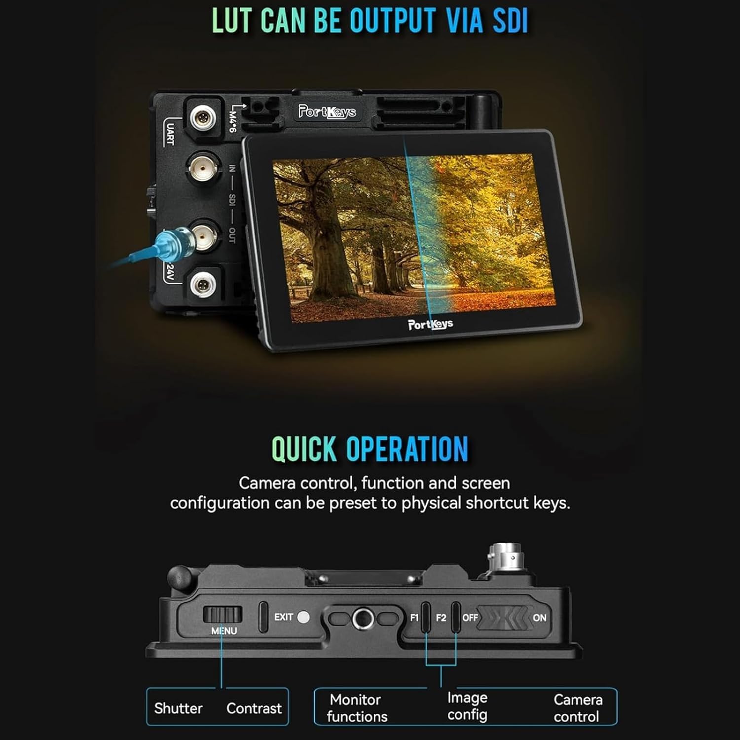 Portkeys BM5 IV 5.5-inch Wide Color Gamut on-Camera Monitor