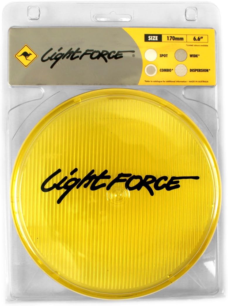 Lightforce FYSWD 170mm Yellow Wide Angle Fog Driving Light