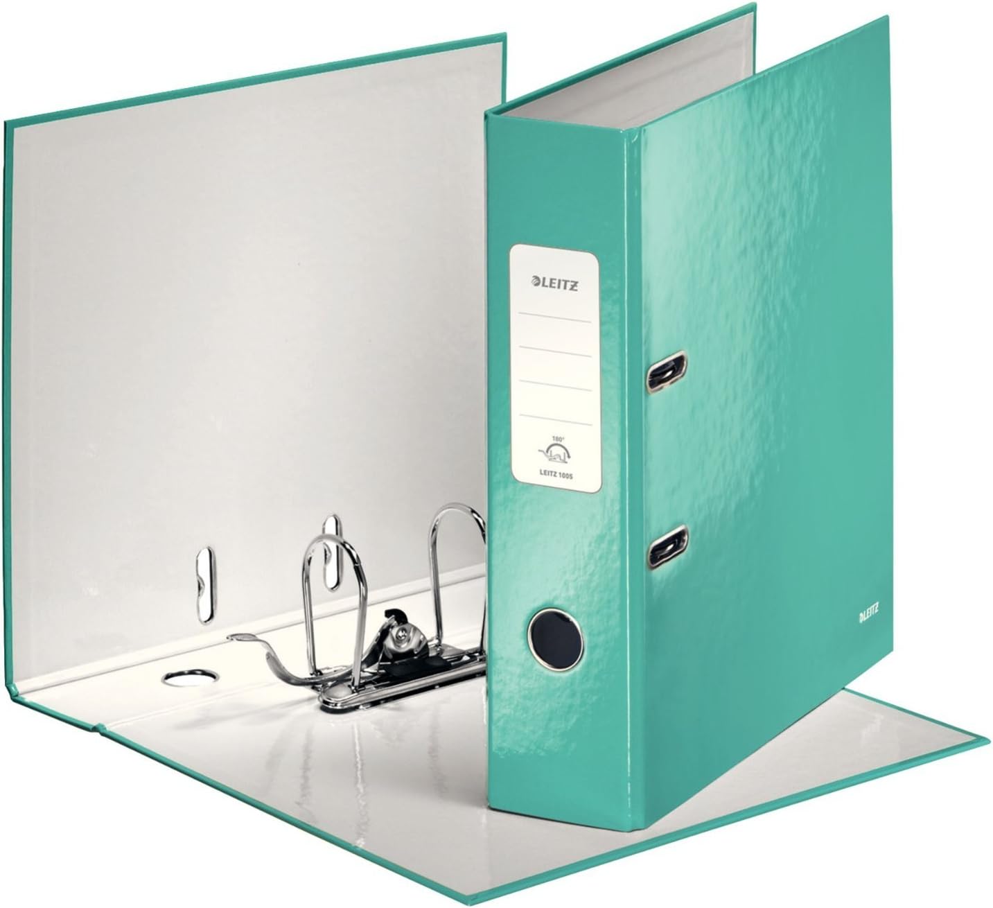 Wow Laminated Lever Arch File A4 80Mm Turquoise