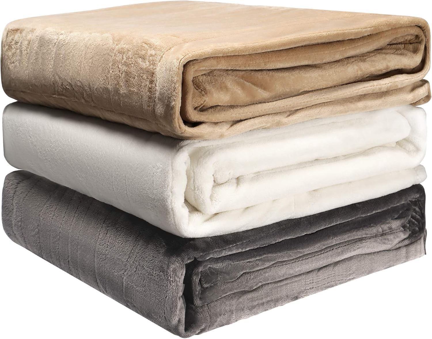 SUNVIVI Heated Electric Blanket Queen Size Dual Control, 10 Heat Settings, 12 Hours Auto Off, Machine Washable, ETL Certified, Overheating Protection, Grey, 84x90 Inch - Image 9