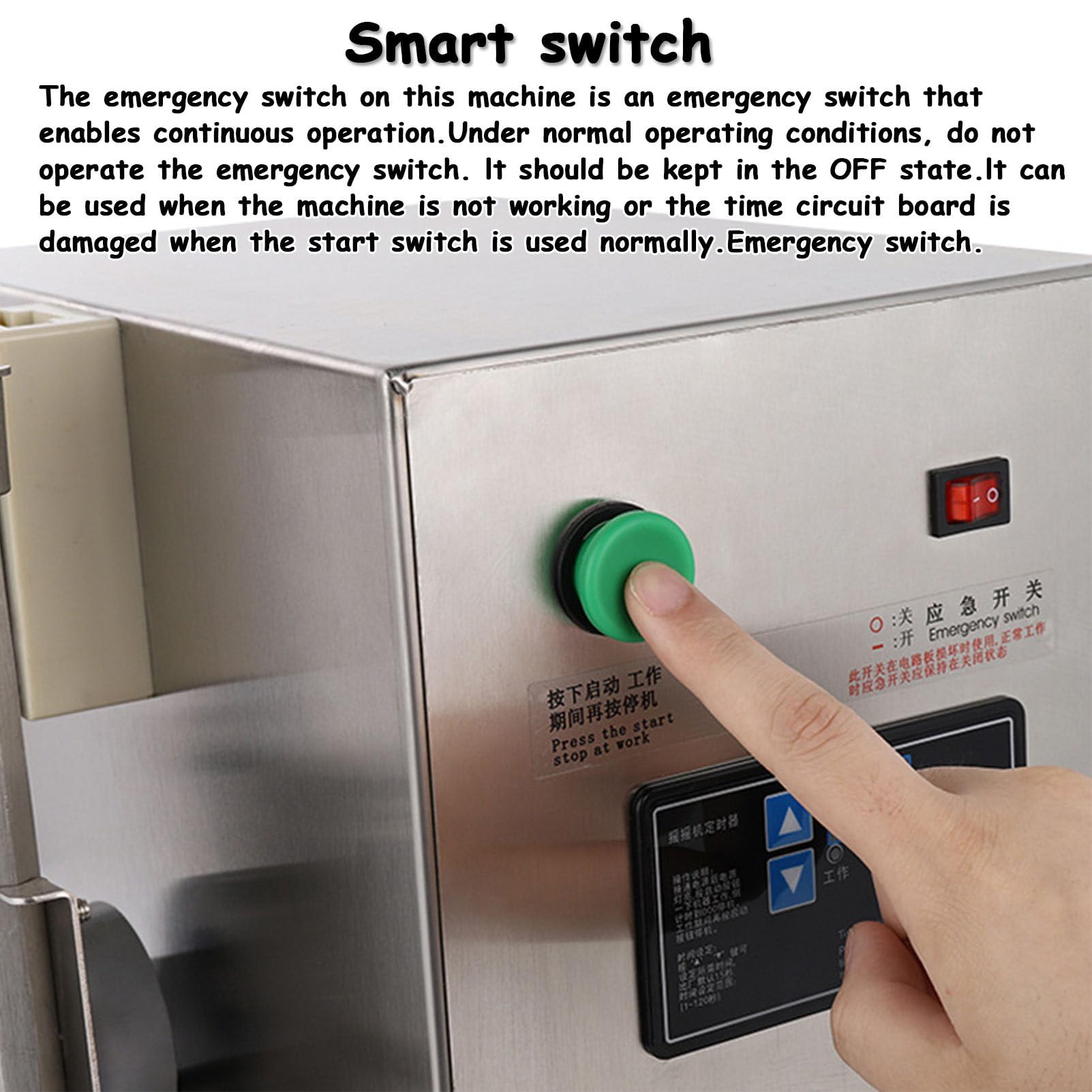 Máquina mezcladora automática para té con Burbujas, té, Leche, té, máquina mezcladora para Mezclar 360° cócteles, jugos, café, Leche, Vino, Equipo Comercial de Dos Tazas