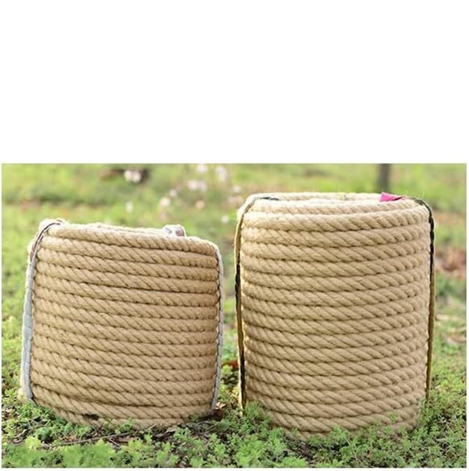 Strong Hemp Rope，Thick Jute Rope 20m X 14mm