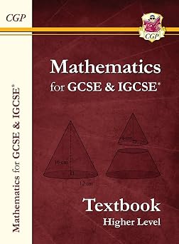 Maths for GCSE and IGCSE  Textbook Higher - includes Answers CGP GCSE Maths