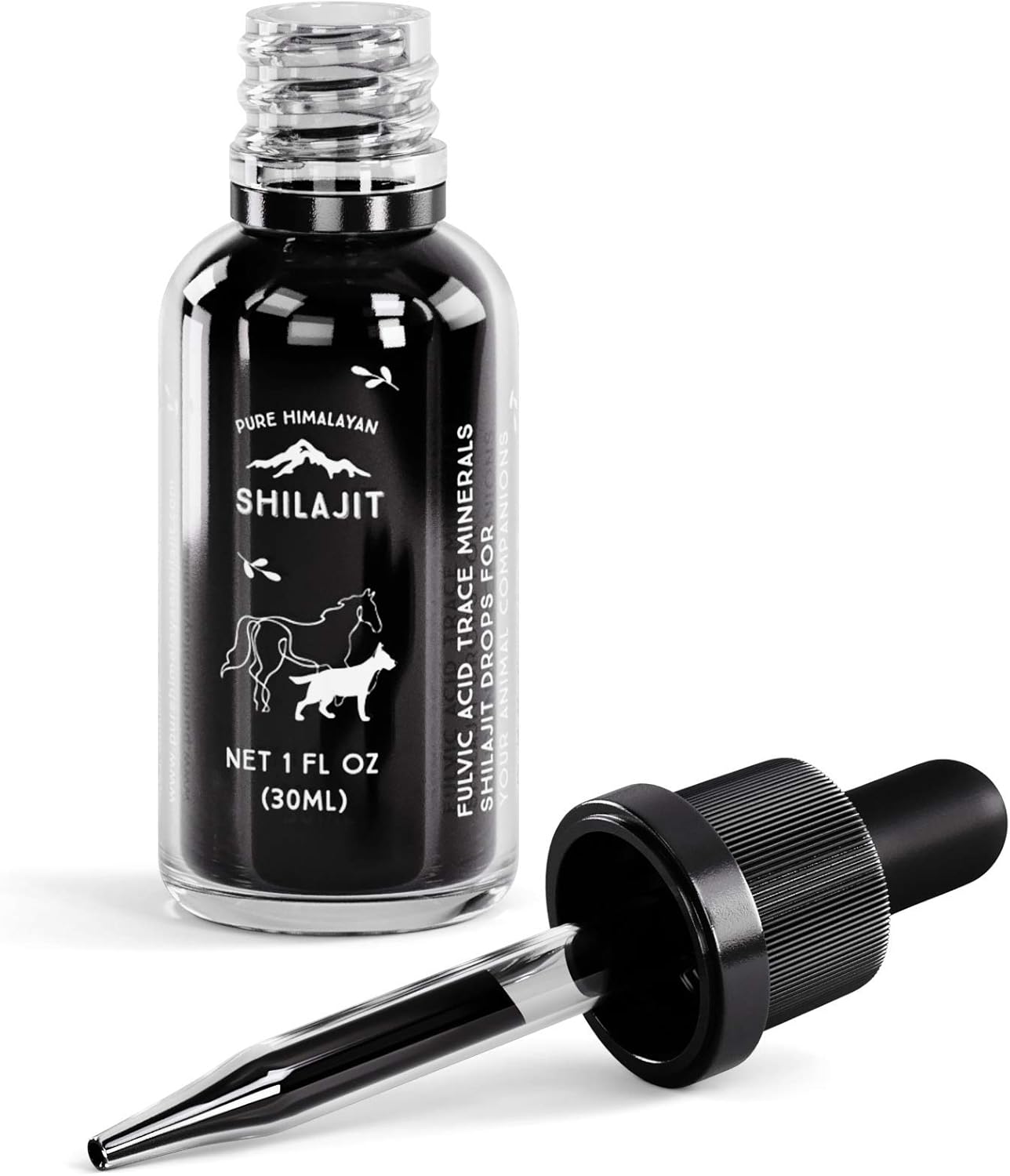 Buy Pure Himalayan Shilajit Pet Supplement for Dogs, Cats and Horses