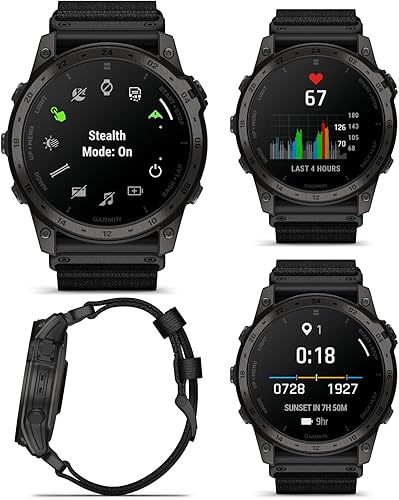 Miniatura 2 de Garmin Tactix - Reloj inteligente táctico GPS con paquete Wearable4U (tactix Delta + auriculares negros)