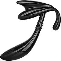 Vista 2 de CalExotics Apollo - Sondas curvadas para próstata, color negro