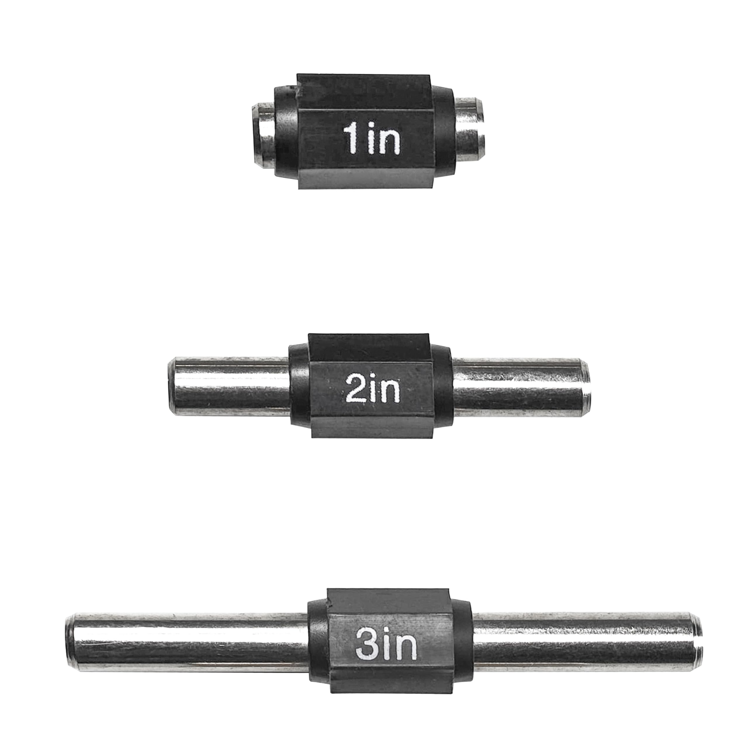 HFS (R) Estuche 0-6 x 0.0001" 4 piezas Premium para micrómetro exterior conjunto de marco de metal sólido punta de carburo