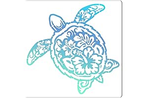GORGECRAFT Turtle Hibiscus Stencil
