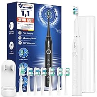 Spazzolino Elettrico Sonico per Sbiancante Denti - Spazzolino Denti Sonico Adulti